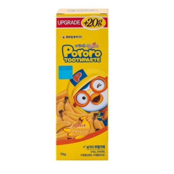 Kem Đánh Răng Pororo Cho Trẻ Em 70g Vị Chuối