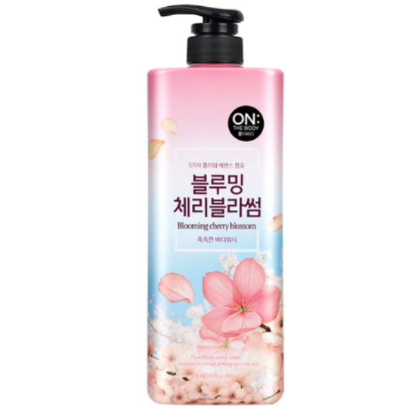 Sữa Tắm On The Body 900g Hương Hoa Anh Đào