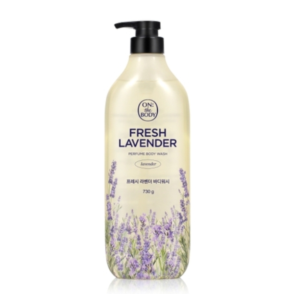 Sữa Tắm On The Body Hương Nước Hoa Fresh Lavender Perfume Body Wash 730g